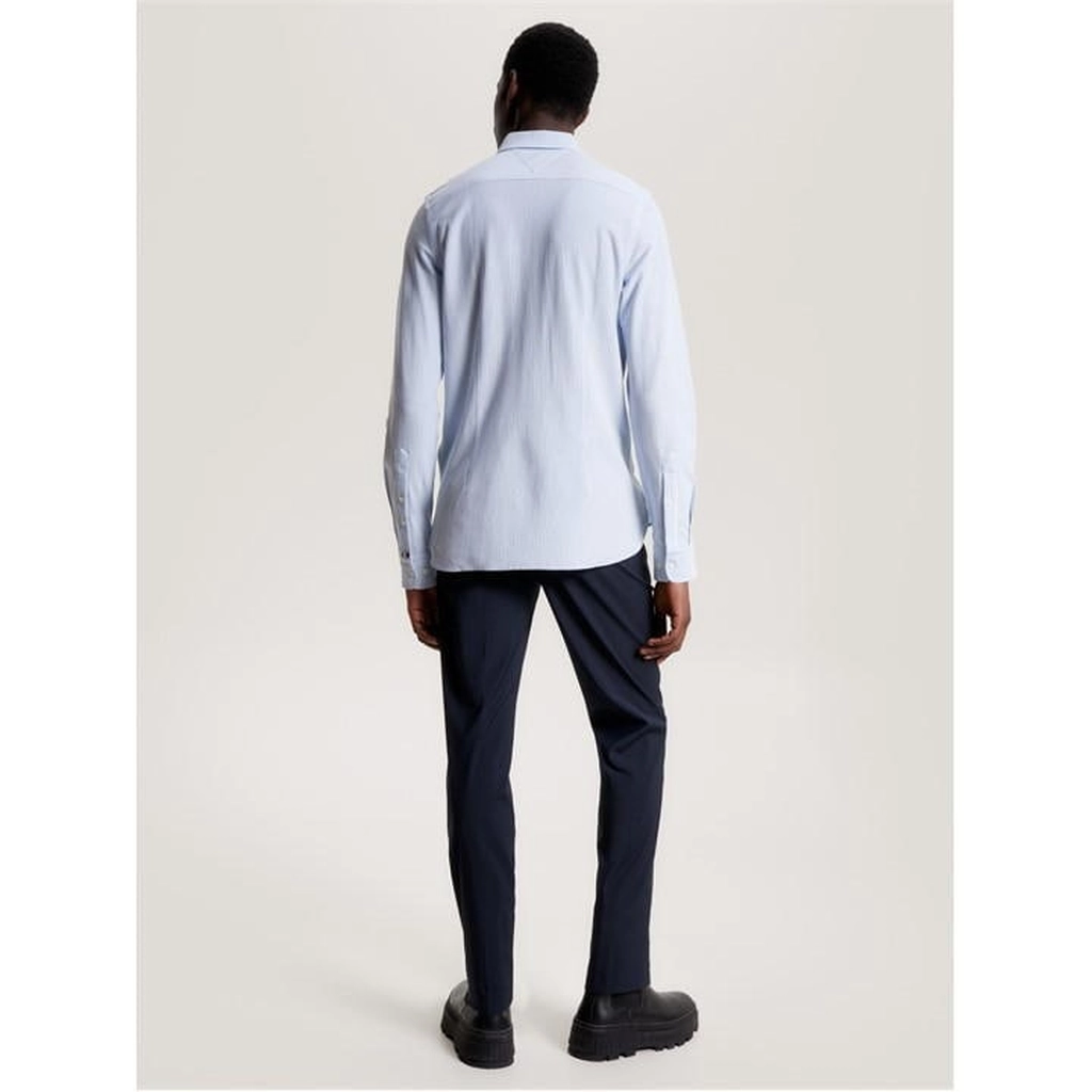 Tommy Hilfiger 1985 Knit Stripe Sf Shirt - Blue